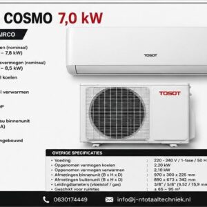 Tosot Cosmo 7 kW